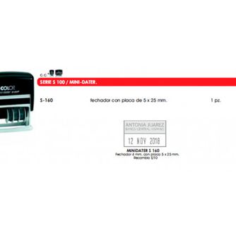 Bernáldez Sellos De Caucho Series S 100 mini dater